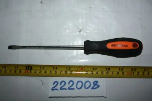 Отвертка шлицевая 6,0x150мм прорезиненная рукоятка 30765 (АвтоДело) - Авторота
