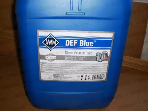 Жидкость для систем (мочевина) SCR ЕВРО 4,5,6 AWM DEF Blue (20л) - Авторота