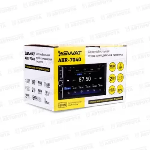 Автомагнитола Swat AHR-7020 с навигацией (2-din, Android) - Авторота
