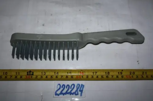 Щетка по металлу 6-рядная ручка пластиковая 748685 (Sparta) - Авторота