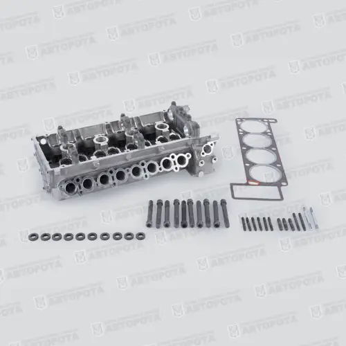 Головка блока ЗМЗ с клапанами, прокладкой и крепежом ЕВРО-5 в сборе 40900390656200 (УАЗ) - Авторота