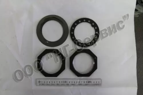 Гайка подшипника ступицы для а/м КАМАЗ (комплект 4шт) 4310-3103076/79/81/82 (CN) - Авторота