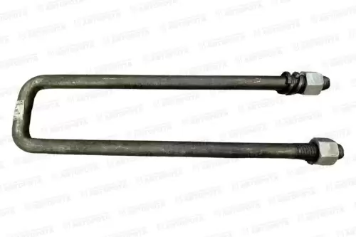 Стремянка рессоры ПАЗ-4230 задней М20х1,5х385х86мм с гайками 4230-2912408 (Этна) - Авторота