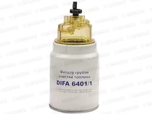 Фильтр топливный для а/м КАМАЗ ЕВРО-2 PL-270Х с колбой DIFA6401/1 - Авторота