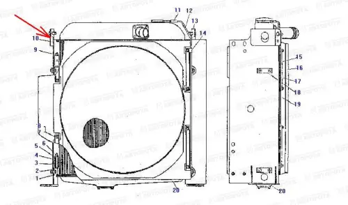 Боковина 50-08-158-01СП - Авторота