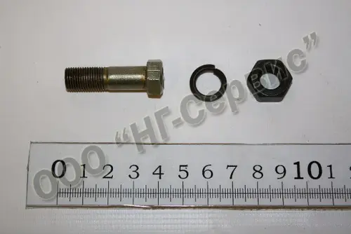 Болт М 10х1,0х 34 УРАЛ карданный с гайкой (250513) 331463-П29 - Авторота