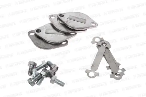 Крепеж крестовины для а/м ГАЗ-53/3307 (комплект крышка,пластина,болты) 51-4930/51-2201039 - Авторота
