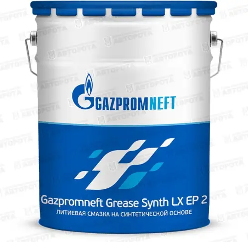 Смазка пластичная Gazpromneft Grease LX EP 2 (18 кг) синяя - Авторота