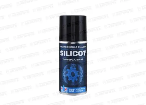 Смазка аэрозольная силиконовая Silicot Spray (210мл) универсальная 000000473409801 (УАЗ) - Авторота