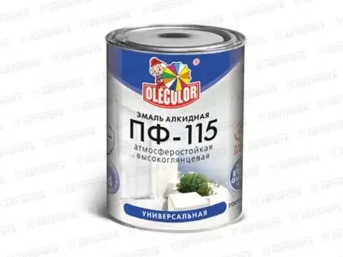 Эмаль ПФ-115 (0,5кг) зеленая ГОСТ 6465-76 - Авторота