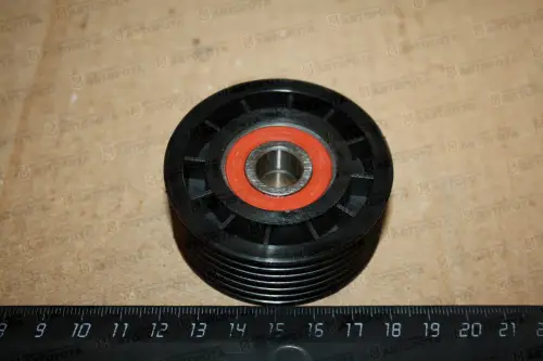 Ролик натяжной ЗМЗ без кронштейна (6-ручейковый) 4091-1308080 - Авторота