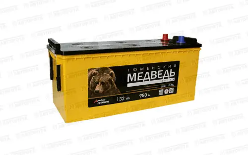 Аккумулятор 6СТ-132 VLA Тюмень Медведь Super Start Ca/Ca (980А) - Авторота