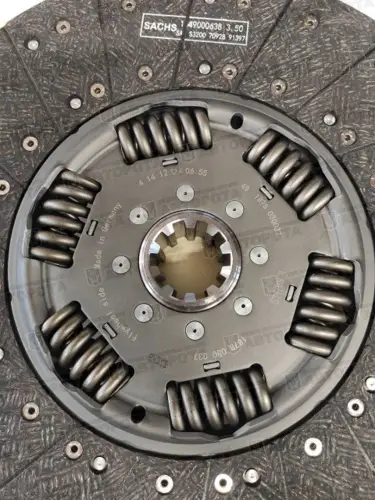 Диск сцепления ведомый DAF в сборе 1878 080 037 (Sachs) - Авторота