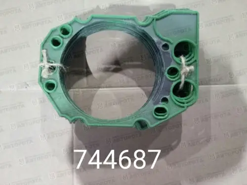 Прокладка ЯМЗ головки блока цилиндра раздельная стальная+фторсиликон 240-1003213-А1 - Авторота