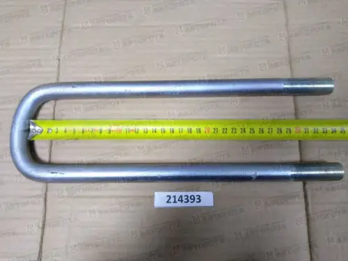 Стремянка рессоры для а/м КАМАЗ-4310 передней М20х1,5х395мм без гаек 4310-2902409-10 - Авторота