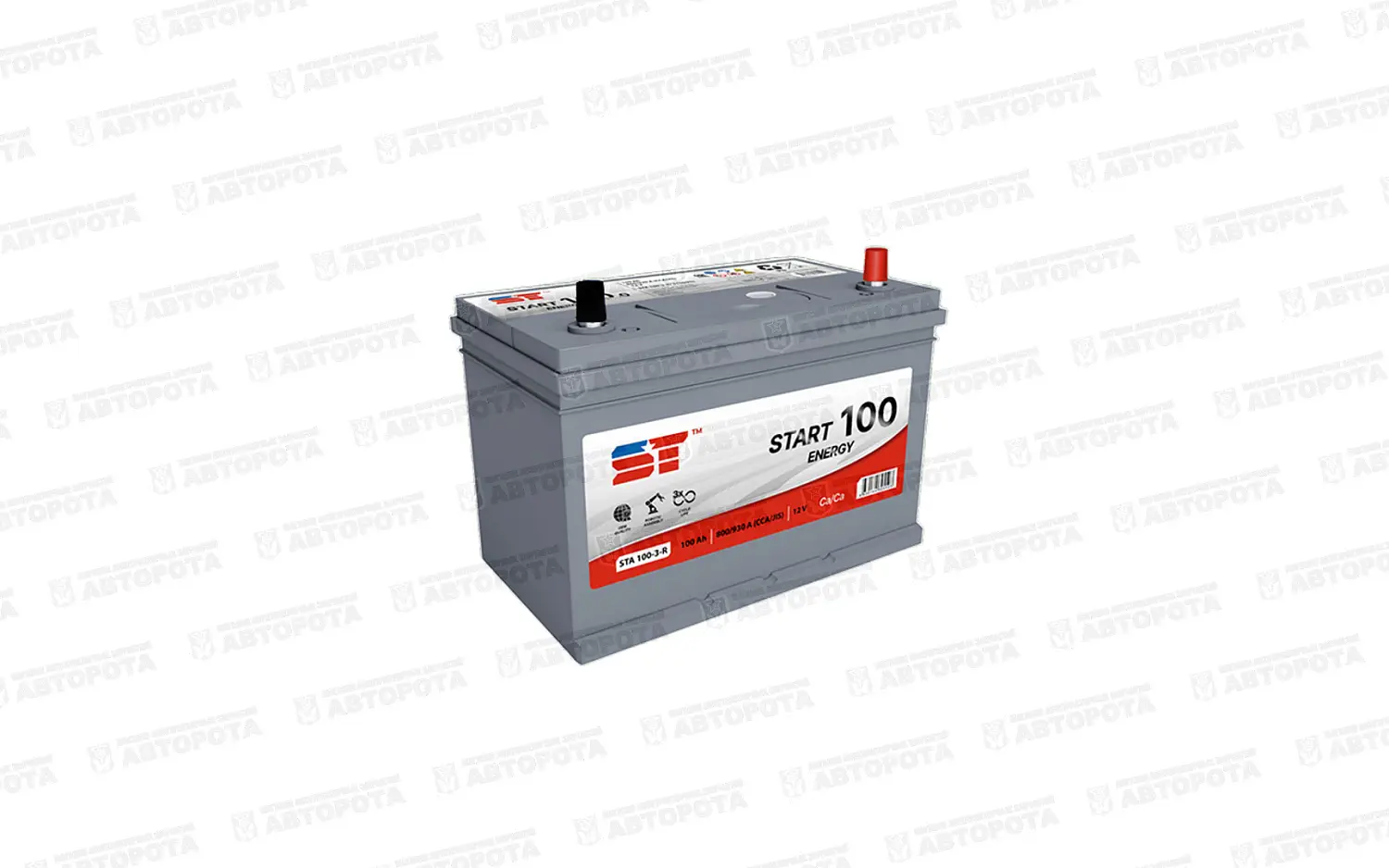 Аккумулятор 6СТ-100 ST Start Asia 800А (обратная полярность) - Авторота