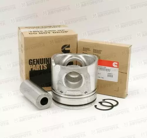 Поршень Cummins с пальцем и кольцами 107,5мм 4ISBe/6ISBe 4955642 - Авторота