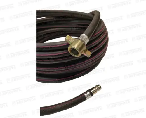 Шланг подкачки колеса 12м армированный 5320-3929010-12-6 БРС с адаптером (НГ-Сервис) - Авторота