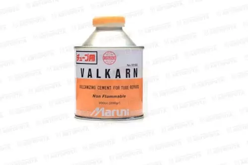 Клей самовулканизирующийся Maruni КРС-280 (280г) Valkarn с кистью 35188 (Япония) - Авторота