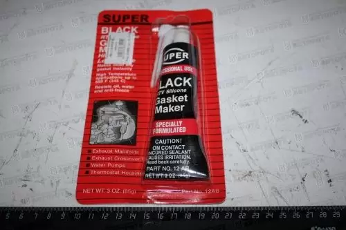 Герметик-прокладка Super (85г) черный AB-12 - Авторота