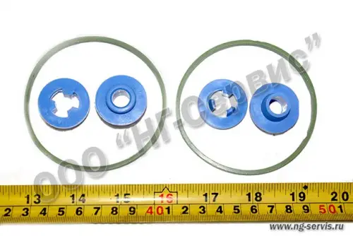 Ремкомплект для а/м КАМАЗ фильтра тонкой очистки топлива 1117-02 (фторсиликон) СТР740-1117000РК (Строймаш) - Авторота