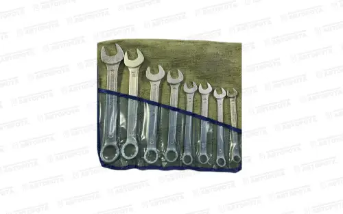 Набор комбинированных ключей (10-24) 8 предметов КГК сумка - Авторота