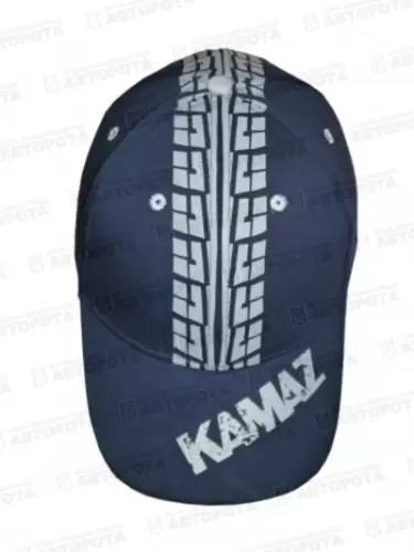 Бейсболка КАМАЗ-синий меланж - Авторота