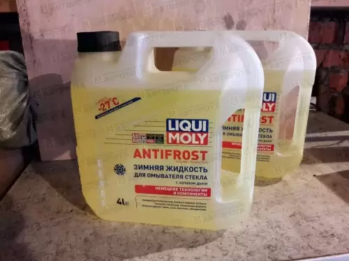 Жидкость стеклоомывателя низкотемпературная Liqui Moly-25°С (4л) 000000473405800 (УАЗ) - Авторота
