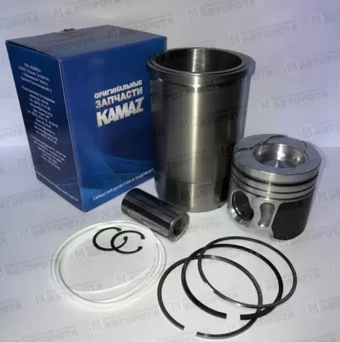 Поршневая группа для а/м КАМАЗ 740.30-1000128-05 (поршнекомплект) (Г+П+п/п+п/к+ст/к+у/к) (АЗ КАМАЗ) - Авторота