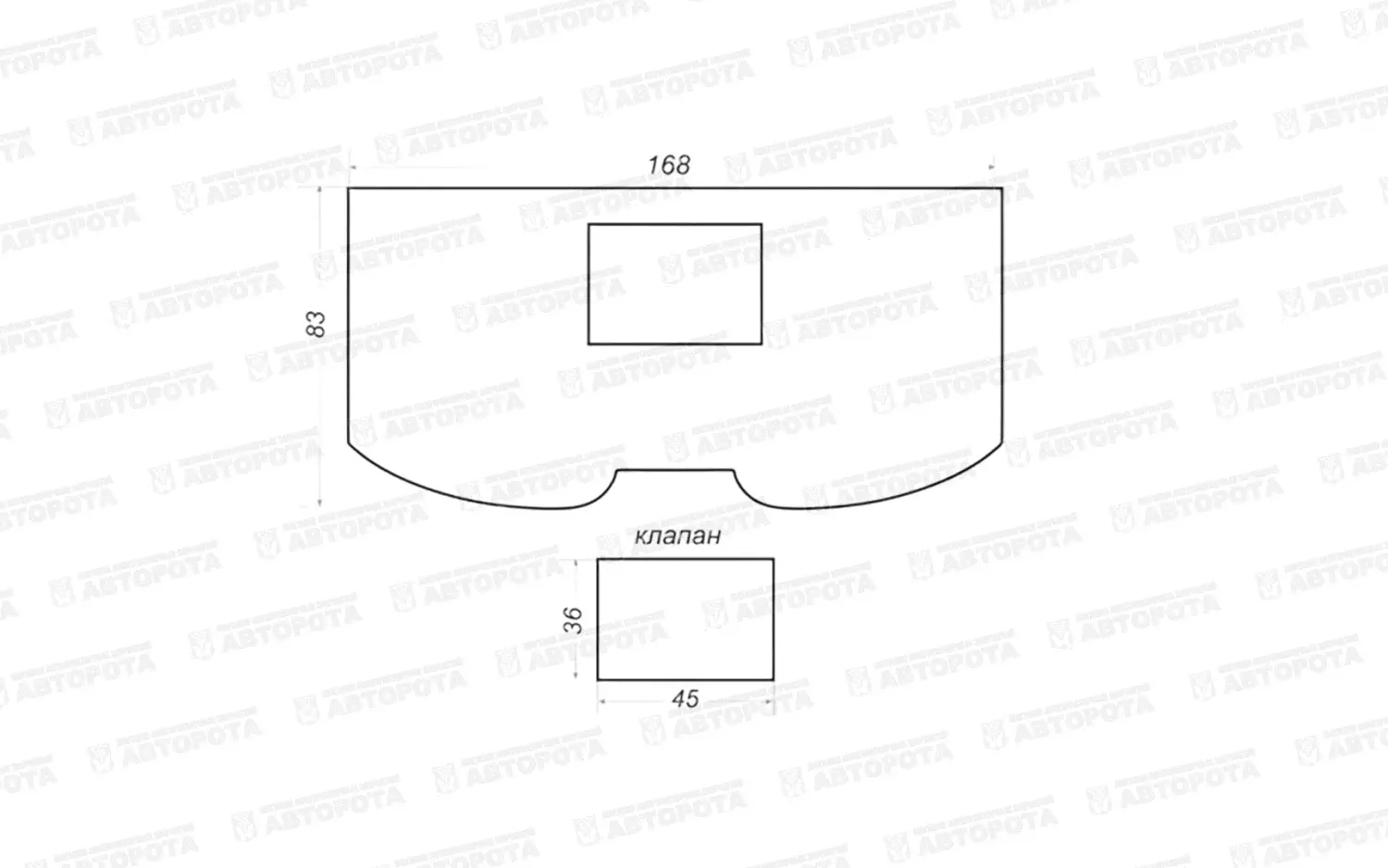 Утеплитель двигателя огнестойкий № 26 (Автотепло) - Авторота