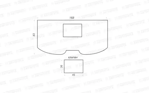 Утеплитель двигателя огнестойкий № 26 (Автотепло) - Авторота