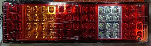 Фонарь задний для а/м КАМАЗ левый LED с подсветкой с отражателем боковой разъем 7472.3716-08 (Avtoelectrica) - Авторота