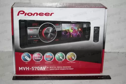Автомагнитола Pioneer MVH-570AV - Авторота