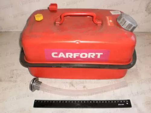 Канистра металлическая 10л горизонтальная (винт.крышка, шланг) (AutoSave) - Авторота