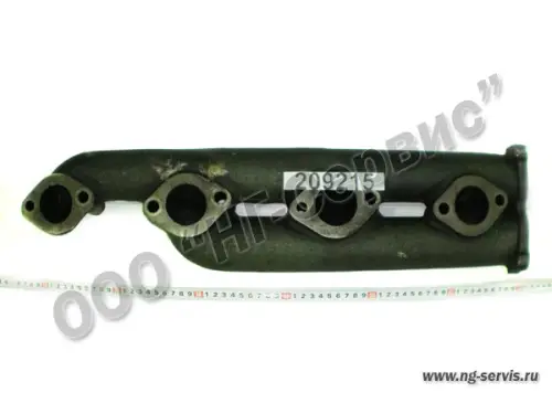 Коллектор выпускной для а/м КАМАЗ лев. 7403-1008025 (АЗ КАМАЗ) - Авторота
