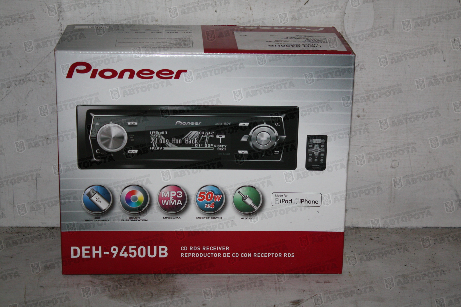 Автомагнитола Pioneer DEH-9450UB (MP3, CD)