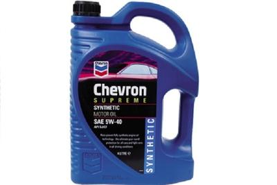 Масло моторное Chevron Supreme  5W40 (синт.бенз/диз) (4л) - Авторота