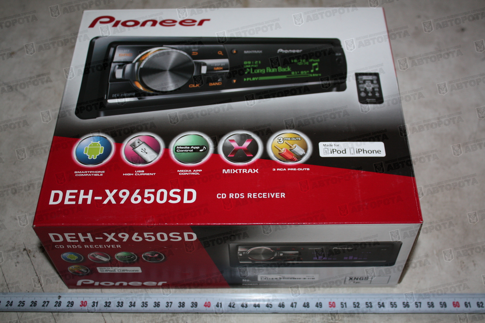 Автомагнитола Pioneer DEH-9650SD (MP3, CD) купить онлайн в автомагазине  Авторота