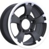 Диск колеса ЛС 16х7,0 5х139,7 LZ566 Black/Pol 15/110,5 (TG Racing, CN)