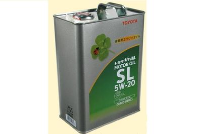 Масло моторное TOYOTA Motor Oil SL 5W20 (синт.бенз) (4л) - Авторота