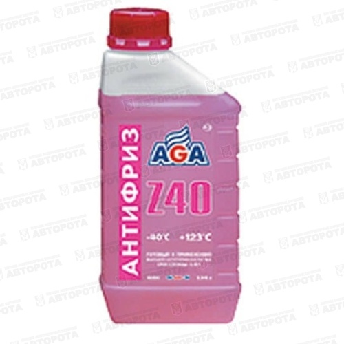 Антифриз красный Z40 -40°С  (1кг) AGA001Z (AGA) - Авторота