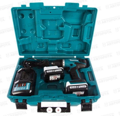 Дрель аккумуляторная Makita DF347DWE - Авторота