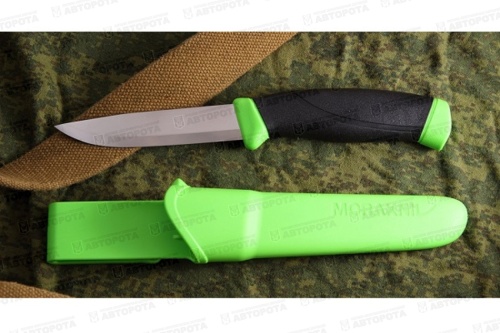 Нож Morakniv Companion Green, зеленый - Авторота