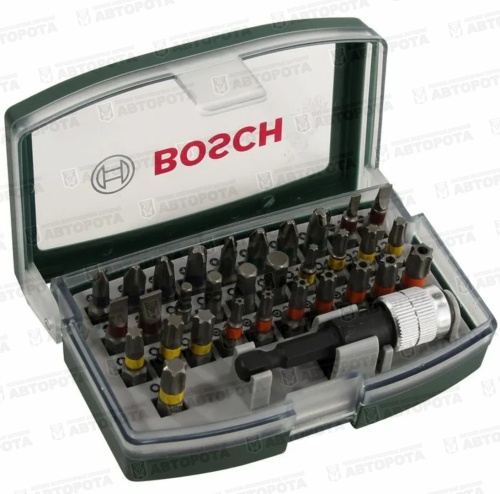 Набор бит 32 предмета кейс COLORED 2607017063 (Bosch) - Авторота