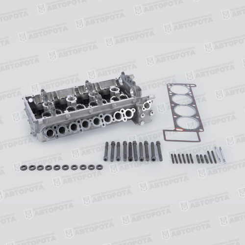 Головка блока ЗМЗ с клапанами, прокладкой и крепежом ЕВРО-5 в сборе 40900390656200 (УАЗ) - Авторота