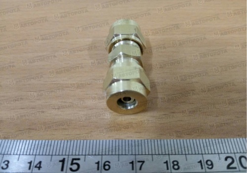 Фитинг пл. труб прямой  6 мм (металл) разборный (Startec) - Авторота