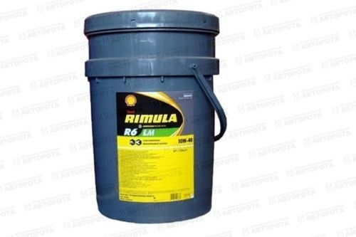 Масло моторное Shell Rimula R6 LM 10W40 (синт.диз/газ) (20л) - Авторота