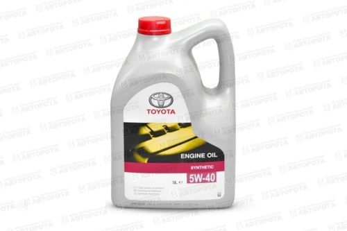 Масло моторное TOYOTA SN/SM 5W40 (синт.бенз/диз) (5л) - Авторота