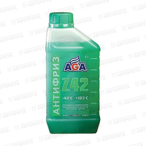 Антифриз зеленый Z42 -42°С  (1кг) AGA048Z (AGA) - Авторота