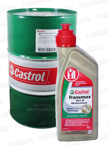 Масло трансмиссионное Castrol Dex III Transmax Multi (налив.) АКПП - Авторота